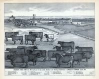 Charles M. Branson, Riverside Stock Farm, Lincoln, Nebraska State Atlas 1885